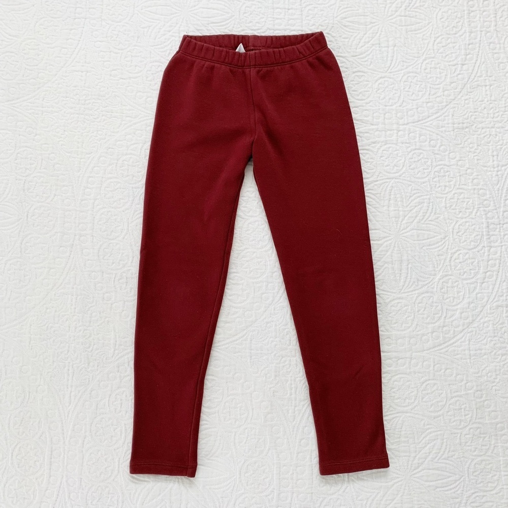 Gap Kids Sherpa Lined Legging, Burgundy Red